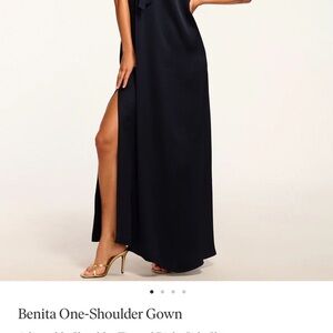Ramy Brook Benita Navy Maxi Dress